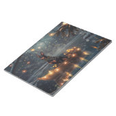 Doberman Kerstfeest reis Notitieblok (Schuin)