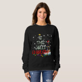 Doberman Kerstmis 840 Trui (Voorkant volledig)