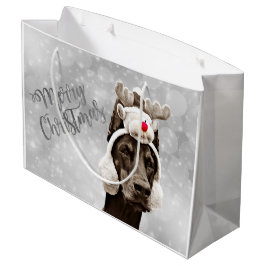 Doberman-kerstportret Groot Cadeauzakje