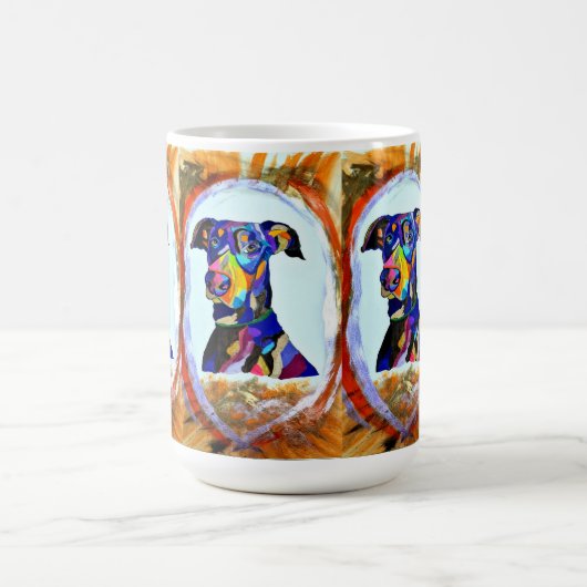 Doberman Liefde Mok (Center)