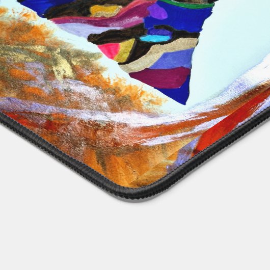 Doberman love desk mat (Hoek)