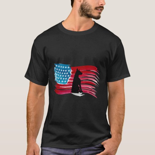 Doberman Lover van juli T-shirt (Voorkant)