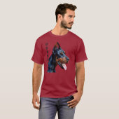 Doberman Lovers T-shirt (Voorkant volledig)