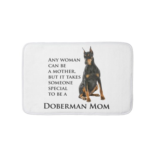 Doberman Ma Bath Mat (Voorkant)