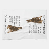 Doberman Ma Kitchen Towel Theedoek (Horizontaal)