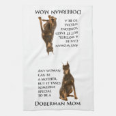 Doberman Ma Kitchen Towel Theedoek (Verticaal)