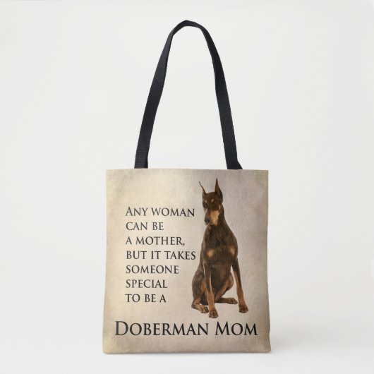 Doberman Mam Tas (Voorkant)