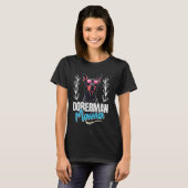 DOBERMAN MAMA Dobie Hond Moeder Doberman Hond Vrou T-shirt (Voorkant volledig)