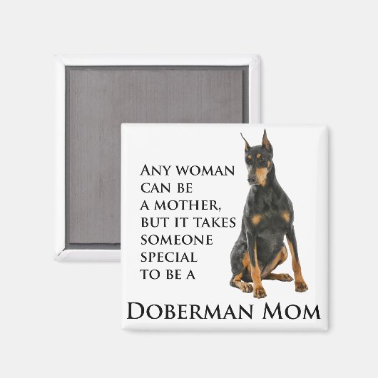 Doberman Mama Magnet (Voorkant / Achterkant)