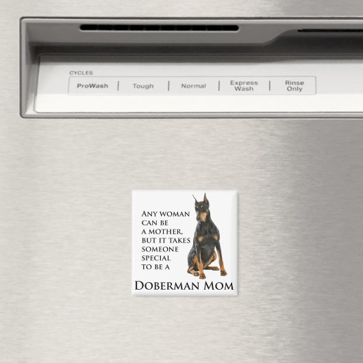 Doberman Mama Magnet (Insitu (Vaatwasser))