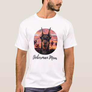 Doberman mama t-shirt