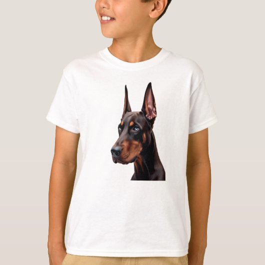 Doberman mama t-shirt (Voorkant)