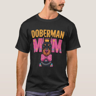 Doberman mama t-shirt