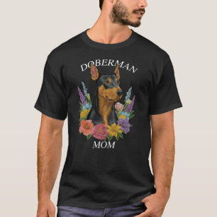 Doberman mama t-shirt