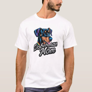 Doberman mama t-shirt
