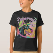 Doberman mama t-shirt (Voorkant)