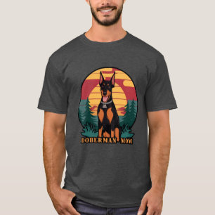 Doberman mama t-shirt