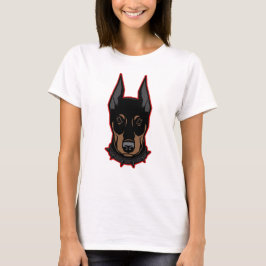 Doberman Mascot Unisex T-shirt