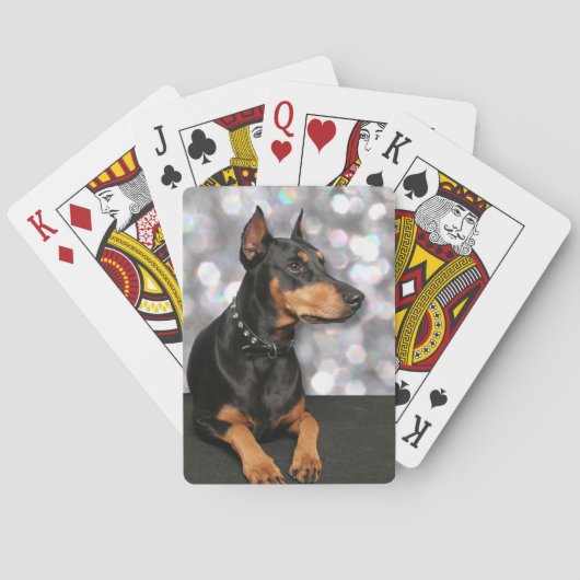 Doberman - Megyan Pokerkaarten (Achterkant)
