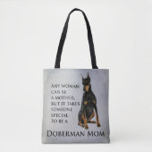 Doberman Moeder Tas (Voorkant)