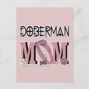 Doberman MOM Briefkaart