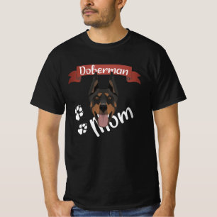 Doberman Mom, Dog Mom T-shirt