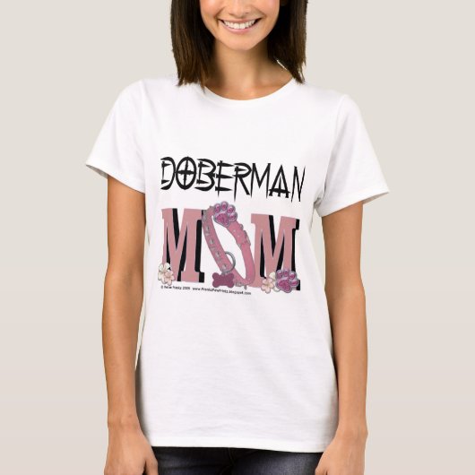 Doberman MOM T-shirt (Voorkant)