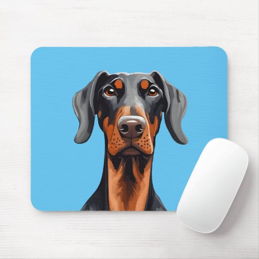 Doberman Muismat (Met muis)