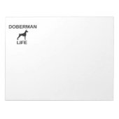 doberman notitieblok (Voorkant)