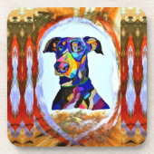 Doberman Onderzetters (Voorkant)