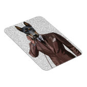 Doberman op telefoon magneet (Rechterzijde)