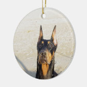 Doberman Ornament (Links)