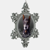 Doberman Ornament Personalized Dog Decoration (Links)