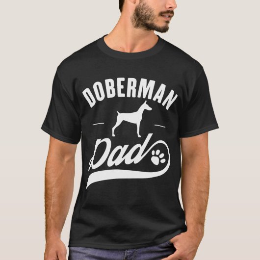 Doberman Pap - Hondeneigenaar Lover T-shirt (Voorkant)