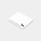 Doberman Personalize Post-it® Notes (Schuin)