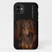 Doberman Phone Case (Achterkant)
