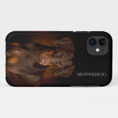 Doberman Phone Case (Achterkant (horizontaal))