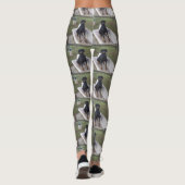 doberman pincher zittend leggings (Achterkant)
