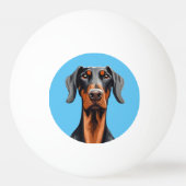 Doberman Pingpongbal (Voorkant)
