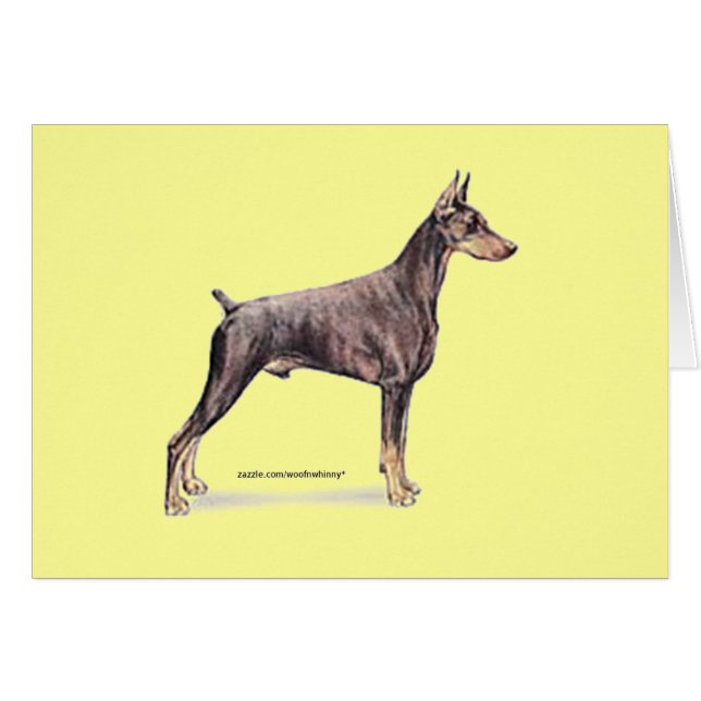 Doberman Pinscher (Voorkant Horizontaal)
