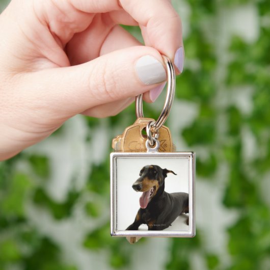 Doberman Pinscher 2 Sleutelhanger (Hand)