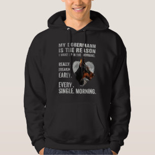 Doberman Pinscher 570 Hoodie