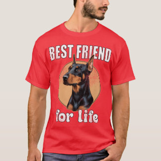 Doberman Pinscher beste vriend T-shirt