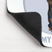 Doberman Pinscher (Black en Tan) Granddog Muismat (Hoek)