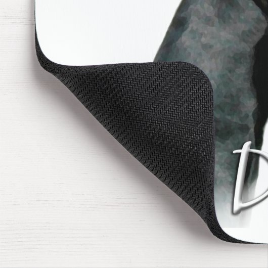 Doberman Pinscher (blk) Pa 2 Muismat (Hoek)