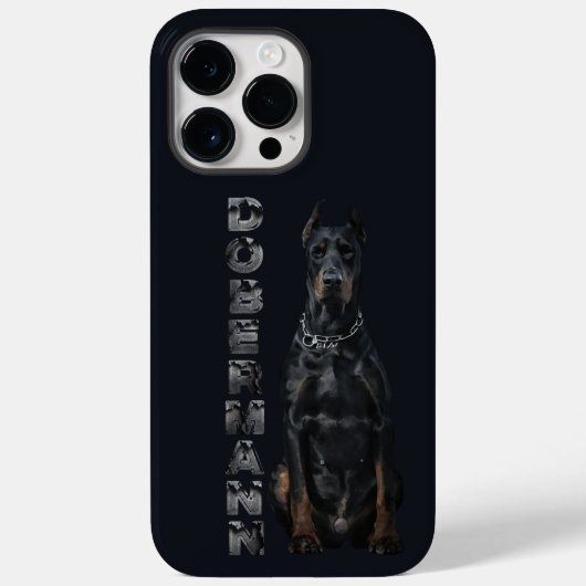 Doberman Pinscher Case-Mate iPhone Case (Achterkant)