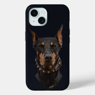 Doberman Pinscher iPhone 15 Case