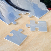 Doberman Pinscher Christmas Lighthouse Holiday Legpuzzel (Zijkant)