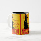 Doberman Pinscher Cute Dog Coffee Mok (Voorkant links)