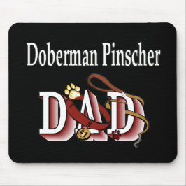 Doberman Pinscher DAD Gifts Muismat